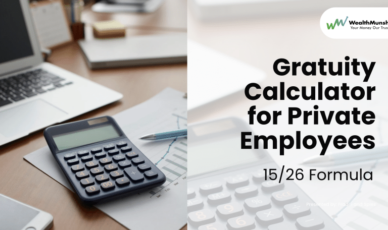 Hero Image: Gratuity Calculator for Private Employees: 15/26 Formula