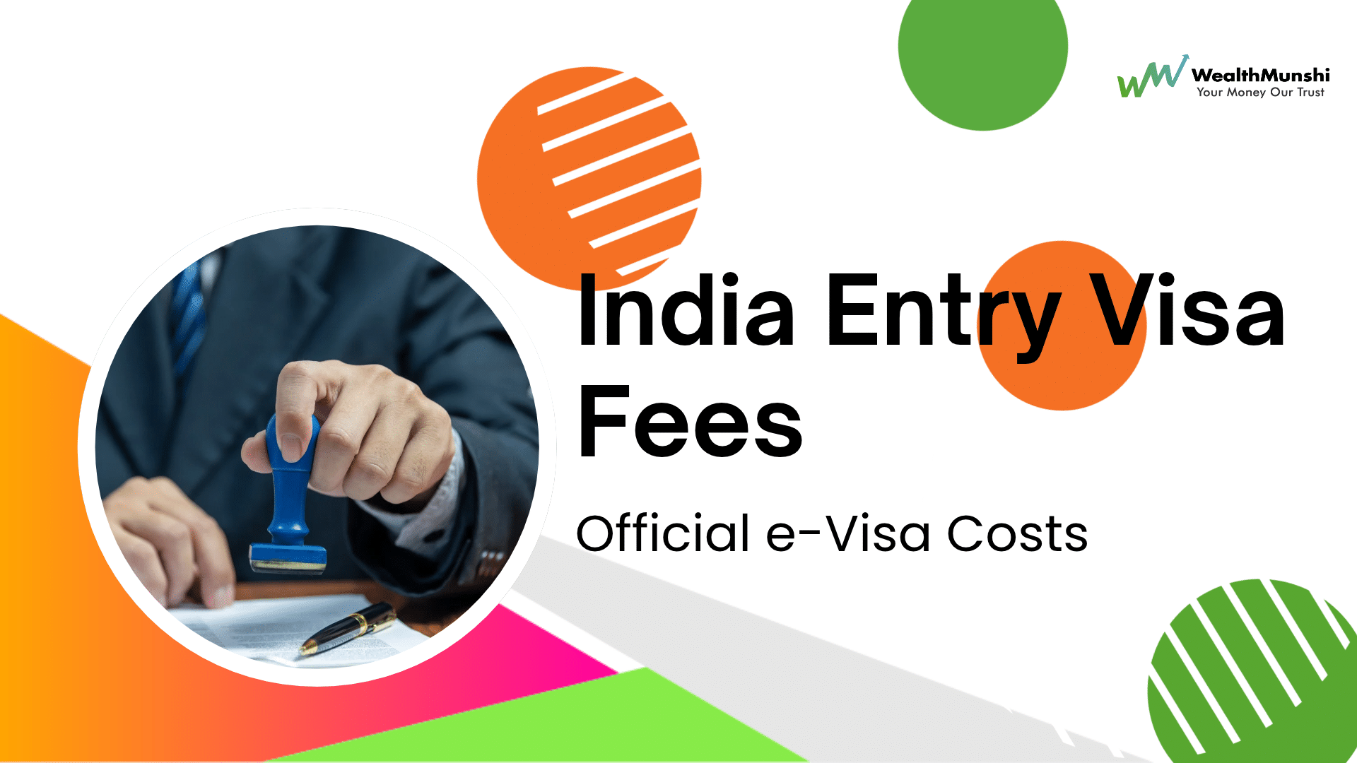 Hero Image: India Entry Visa Fees: Official e-Visa Costs